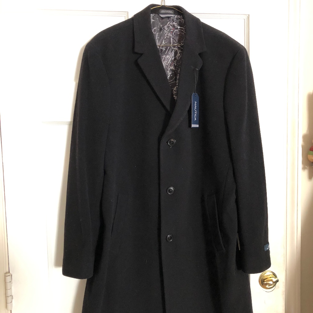 Men's Barge Classic Fit Wool/Cashmere Blend Solid